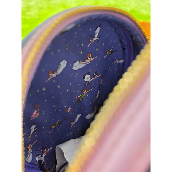 Limited Edition Peter Pan and Captain Hook Loungefly Backpack Skull Rock NWT main image 4